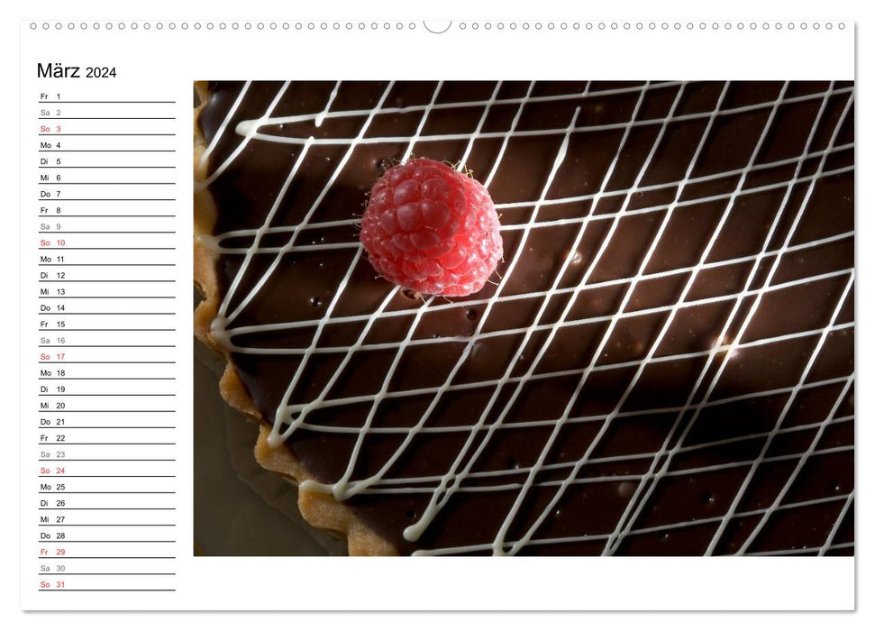 Dessert - Träume (CALVENDO Premium Wandkalender 2024)