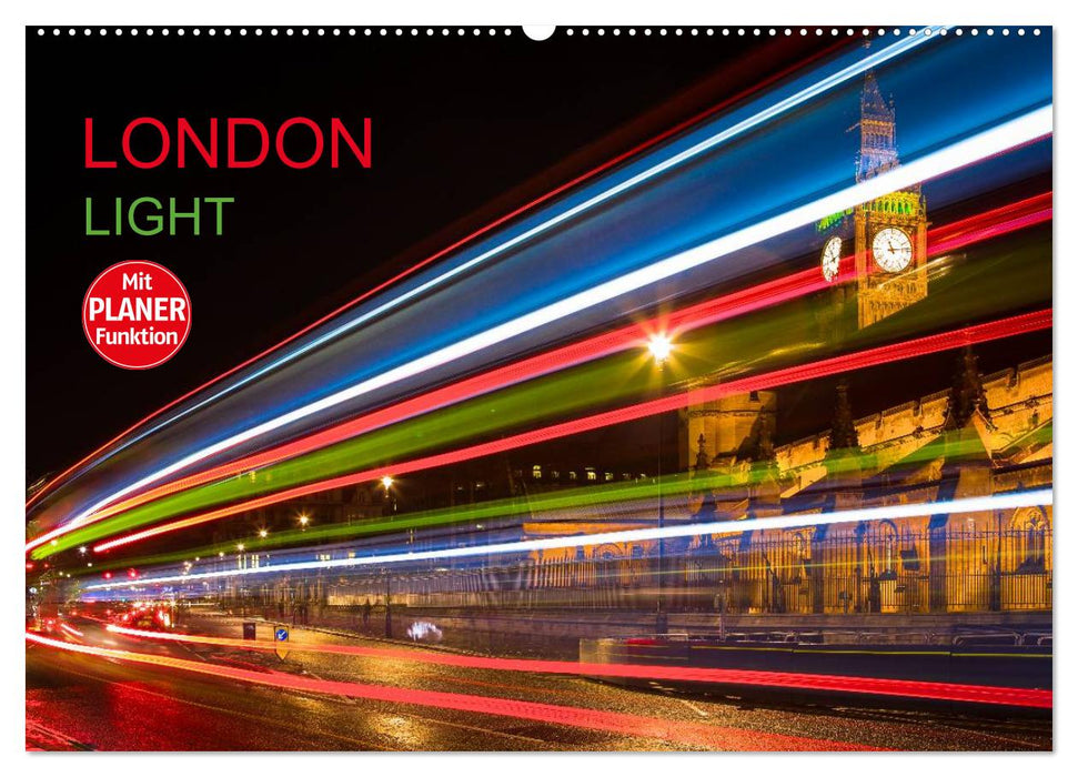 London Light (Calendrier mural CALVENDO 2024) 