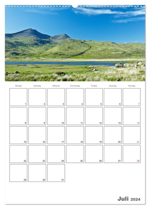 Schottland für Naturliebhaber (CALVENDO Premium Wandkalender 2024)