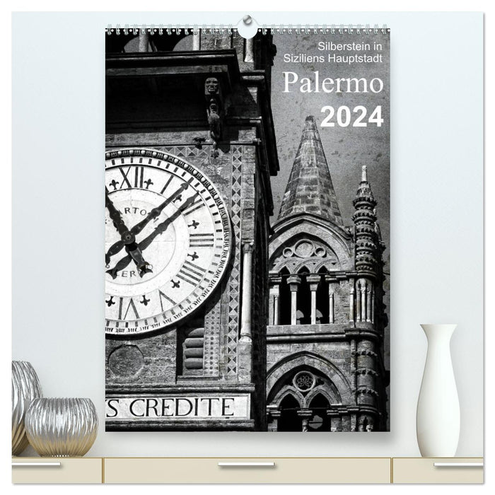 Silberstein in Siziliens Hauptstadt Palermo (CALVENDO Premium Wandkalender 2024)