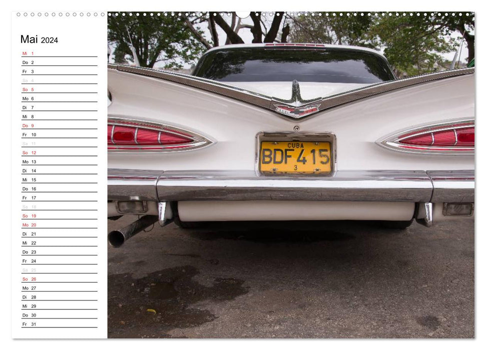 Cars on Cuba (CALVENDO wall calendar 2024) 