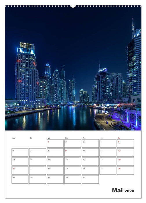 Vertical Dubai 2024 (CALVENDO Premium Wandkalender 2024)