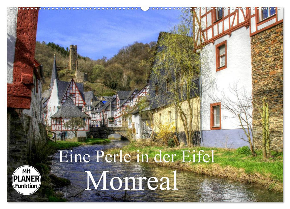 A pearl in the Eifel - Monreal (CALVENDO wall calendar 2024) 