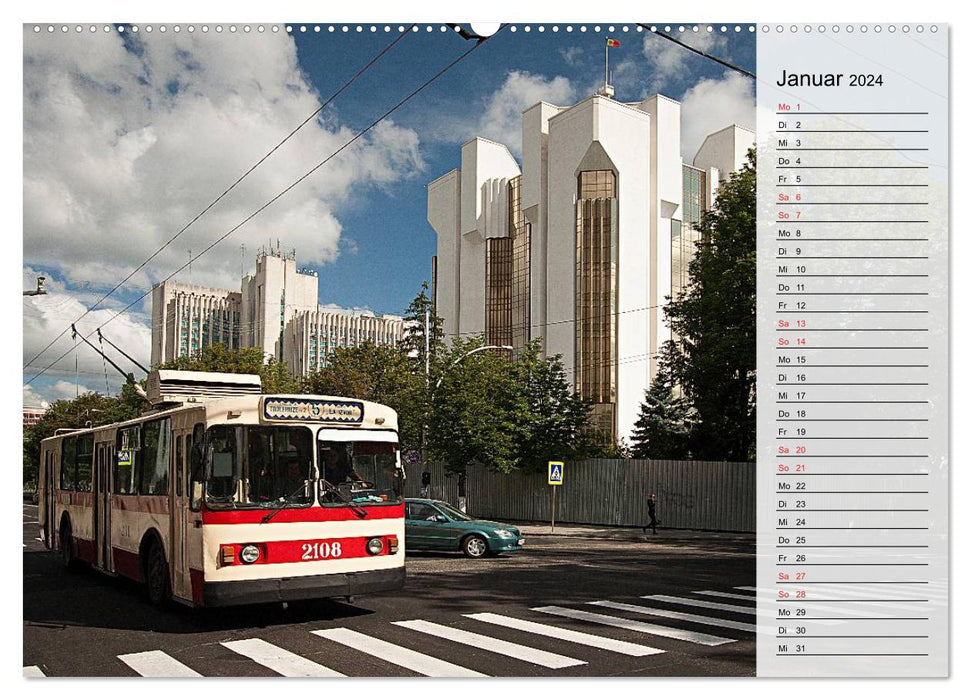 Chisinau (CALVENDO Premium Wandkalender 2024)