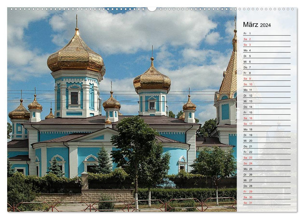 Chisinau (CALVENDO Premium Wandkalender 2024)
