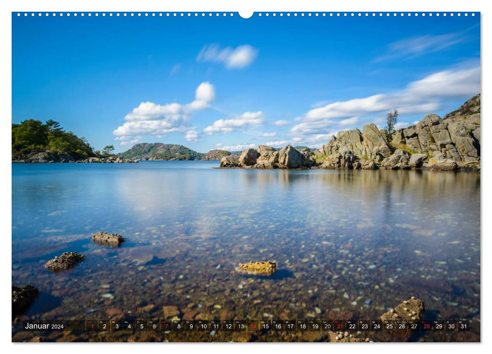 Norway's South (CALVENDO Premium Wall Calendar 2024) 