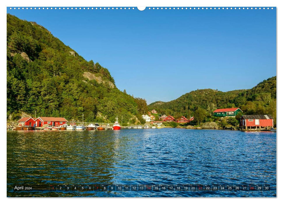 Norway's South (CALVENDO Premium Wall Calendar 2024) 