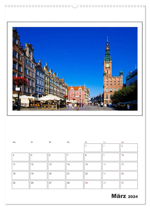 Danzig - Gdansk (CALVENDO wall calendar 2024) 