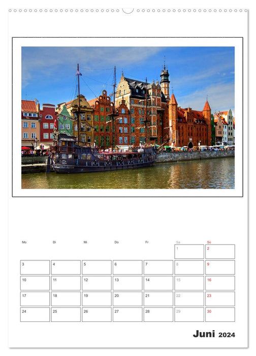 Danzig - Gdansk (CALVENDO Wandkalender 2024)