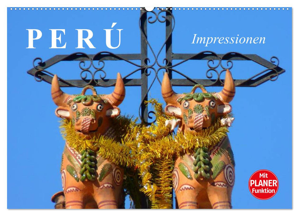 Peru. Impressions (CALVENDO wall calendar 2024) 
