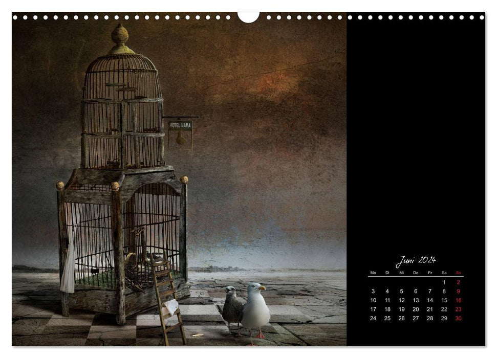 Somewhere in the realm of fantasy (CALVENDO wall calendar 2024) 