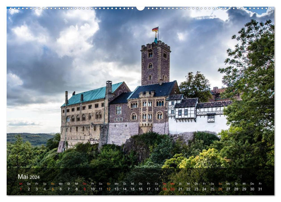 Lots of beautiful things in the east - pearls in the new federal states (CALVENDO wall calendar 2024) 