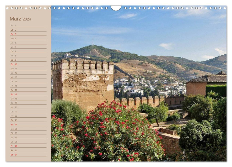 Granada (CALVENDO Wandkalender 2024)