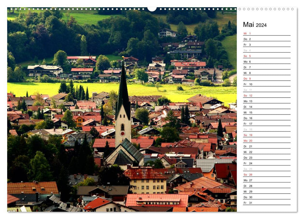 The Alps – from valley to summit (CALVENDO Premium Wall Calendar 2024) 