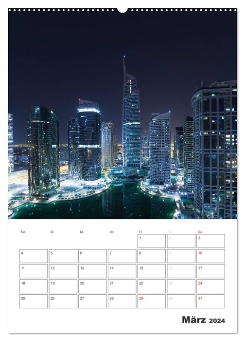 Vertical Dubai 2024 (CALVENDO Wandkalender 2024)