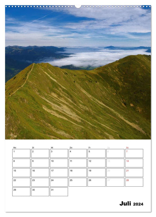 Alpen Flu­i­dum (CALVENDO Premium Wandkalender 2024)
