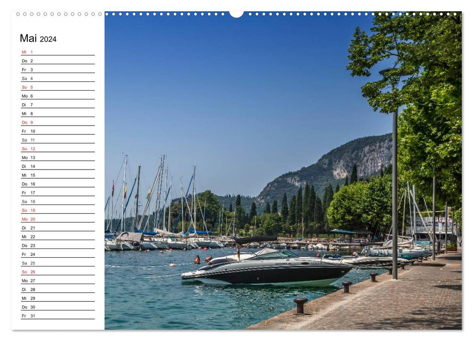 VENETIEN von Venedig bis zum Gardasee (CALVENDO Premium Wandkalender 2024)
