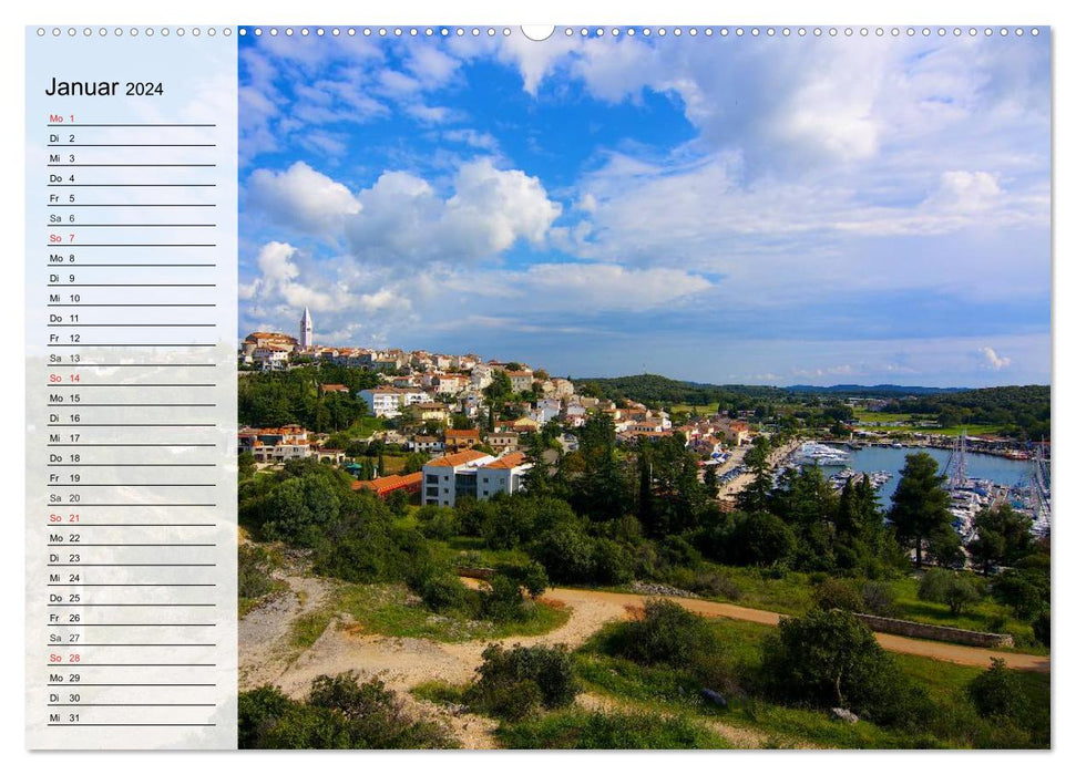 Around Vrsar (CALVENDO Premium Wall Calendar 2024) 