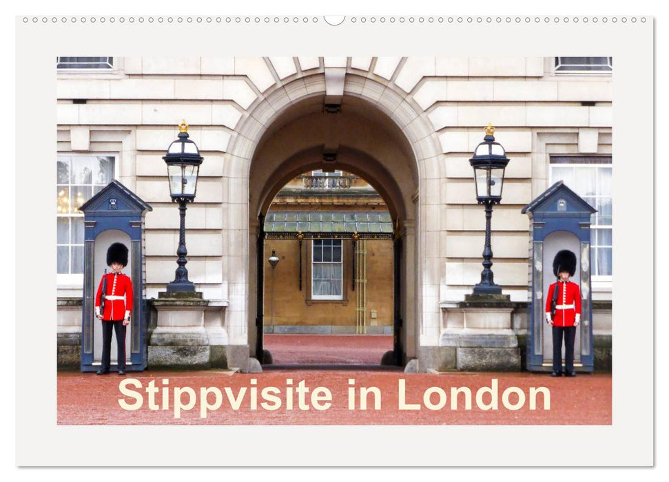 Stippvisite in London (CALVENDO Wandkalender 2024)