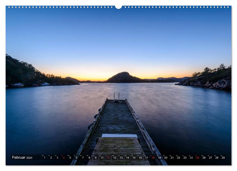 Norwegens Süden (CALVENDO Wandkalender 2024)