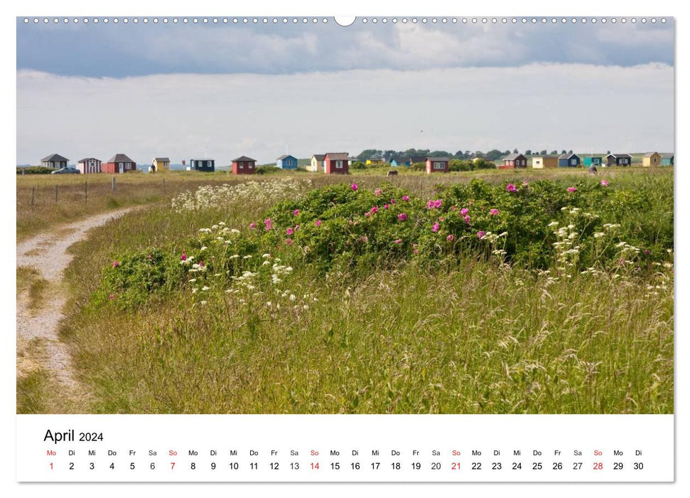 Island Ærø - Pearl of the Danish South Seas (CALVENDO Premium Wall Calendar 2024) 