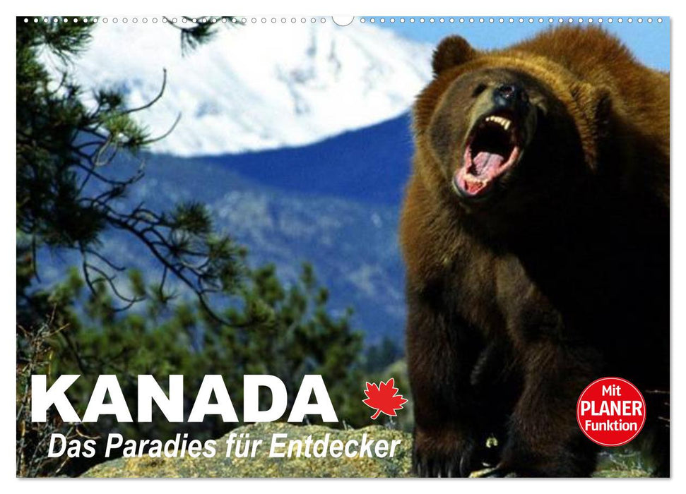 Kanada - Das Paradies für Entdecker (CALVENDO Wandkalender 2024)