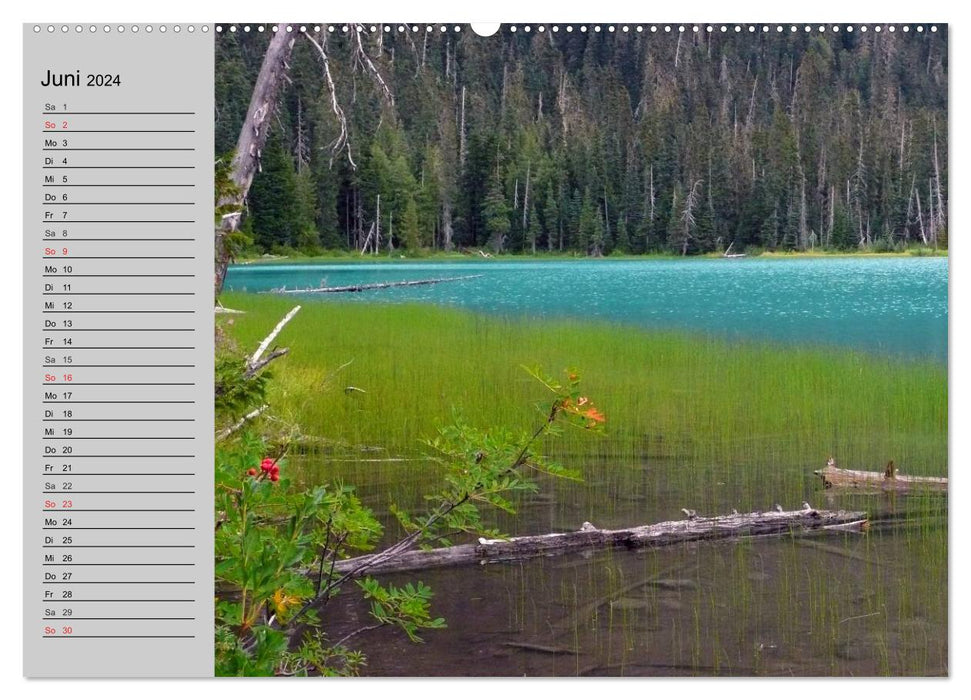 Kanada - Das Paradies für Entdecker (CALVENDO Wandkalender 2024)