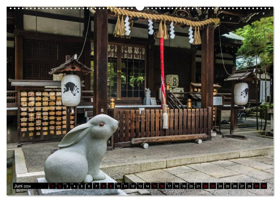 Kyoto's Temple - Pictures from Japan (CALVENDO Wall Calendar 2024) 