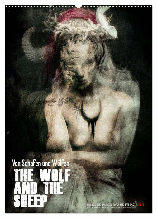 Of sheep and wolves - The Wolf and the Sheep (CALVENDO wall calendar 2024) 