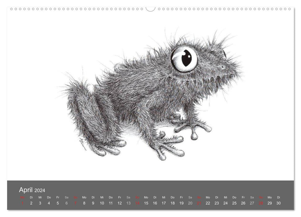 TIERONIC (CALVENDO wall calendar 2024) 