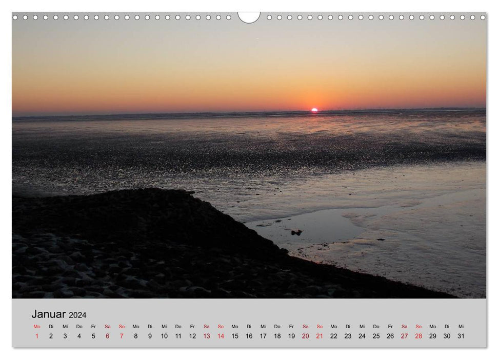 Blicke hinaus aufs Meer (CALVENDO Wandkalender 2024)