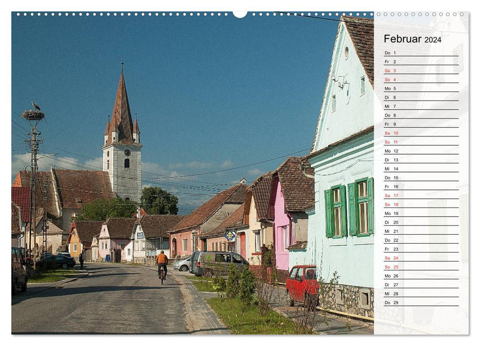 Romania - Tradition and Progress between Orient and Occident (CALVENDO Premium Wall Calendar 2024) 