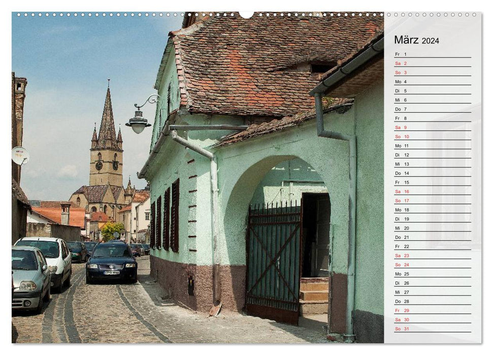 Romania - Tradition and Progress between Orient and Occident (CALVENDO Premium Wall Calendar 2024) 