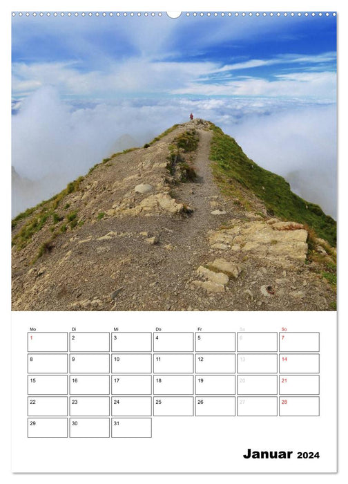 Alpen Flu­i­dum (CALVENDO Wandkalender 2024)
