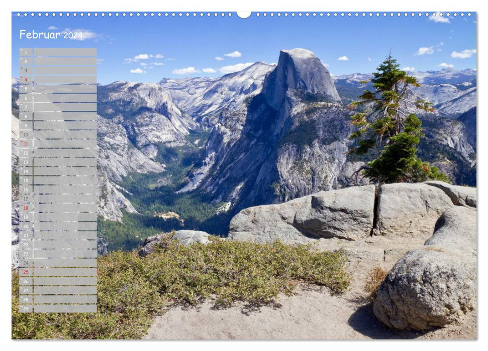 Faszinierende Idylle YOSEMITE VALLEY (CALVENDO Wandkalender 2024)