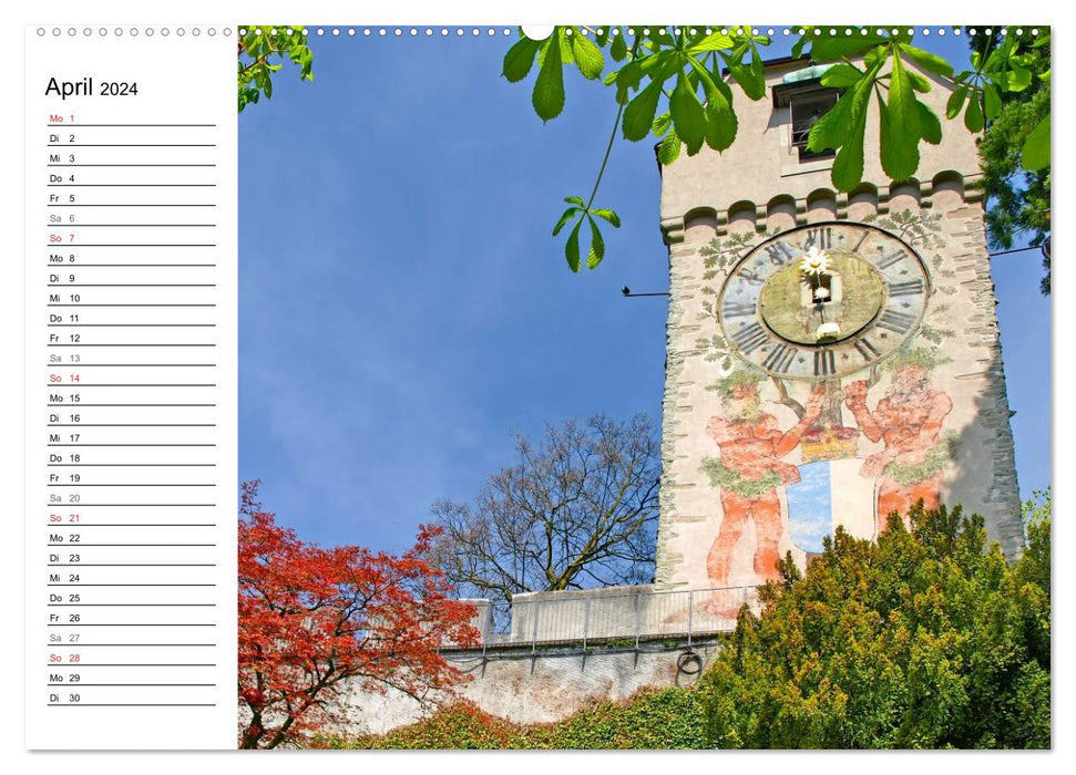 Experience LUCERNE (CALVENDO wall calendar 2024) 