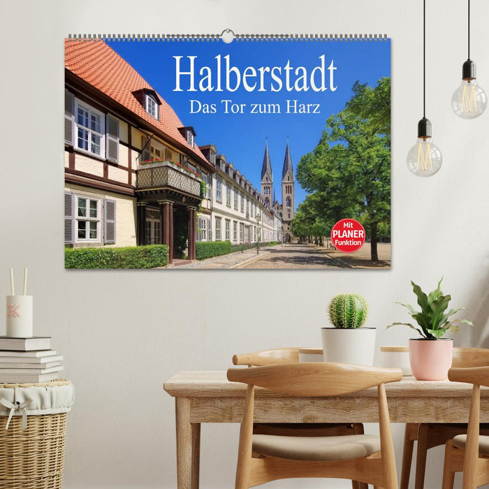 Halberstadt - Das Tor zum Harz (CALVENDO Wandkalender 2024)