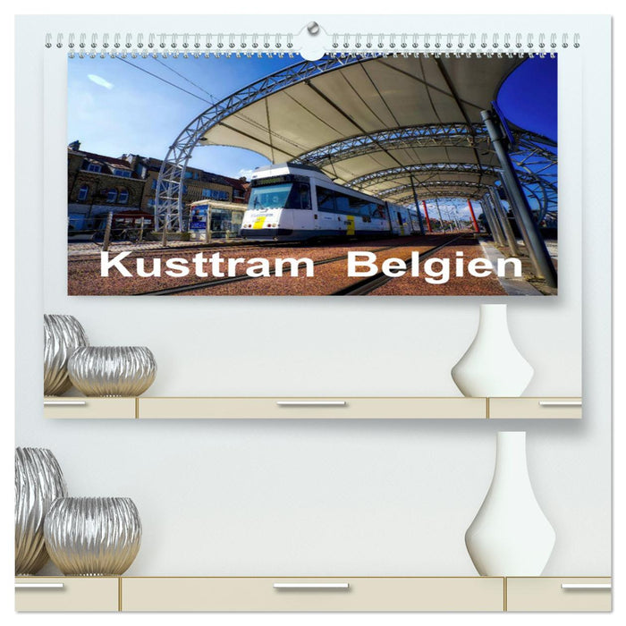 Kusttram Belgien (CALVENDO Premium Wandkalender 2024)