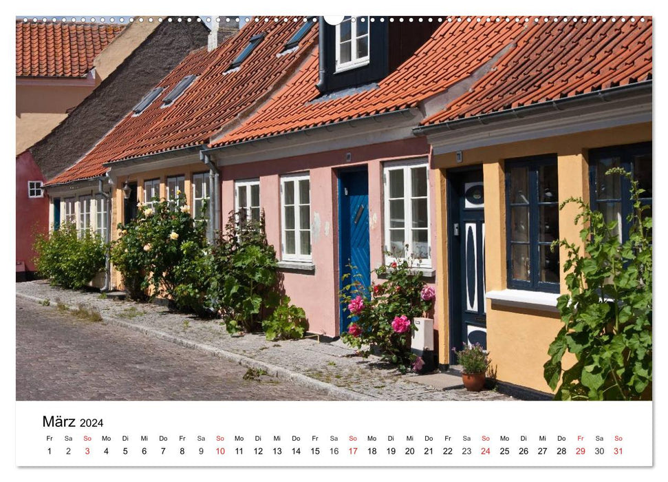 Insel Ærø - Perle der Dänischen Südsee (CALVENDO Wandkalender 2024)