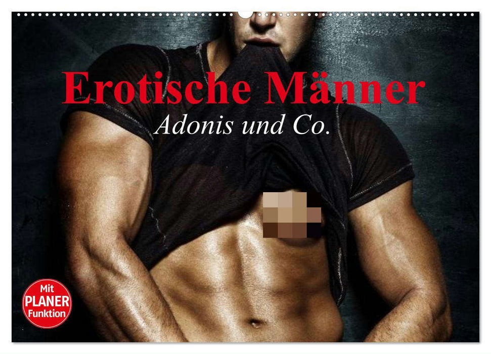 Erotic men. Adonis and Co. (CALVENDO wall calendar 2024) 