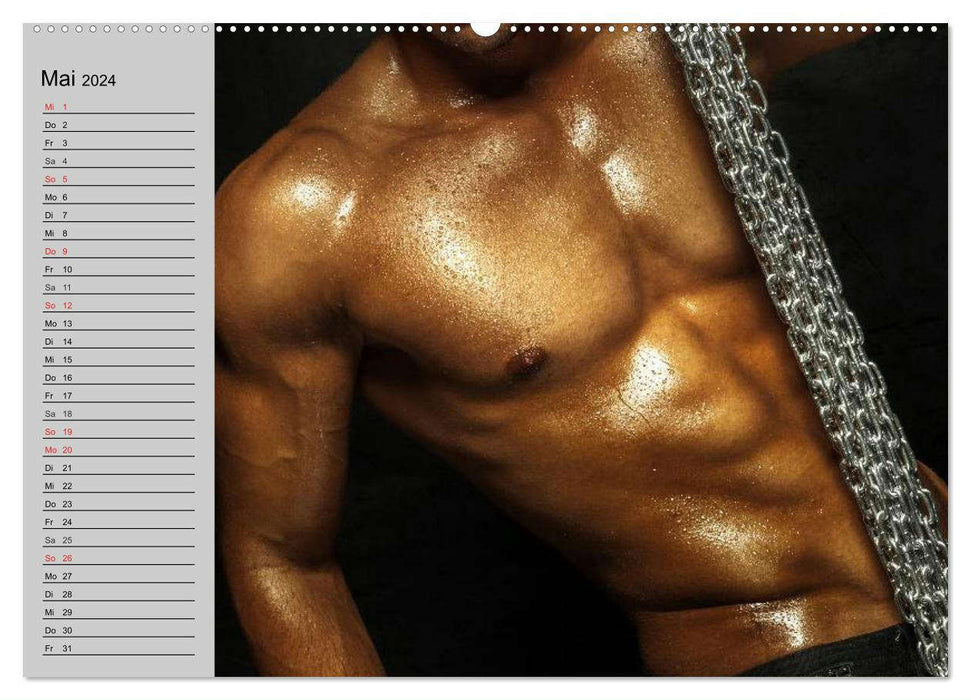 Erotic men. Adonis and Co. (CALVENDO wall calendar 2024) 