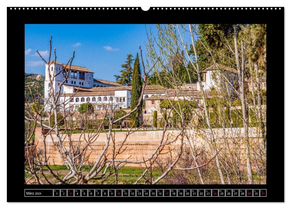 Andalusien - Die Seele Spaniens (CALVENDO Premium Wandkalender 2024)