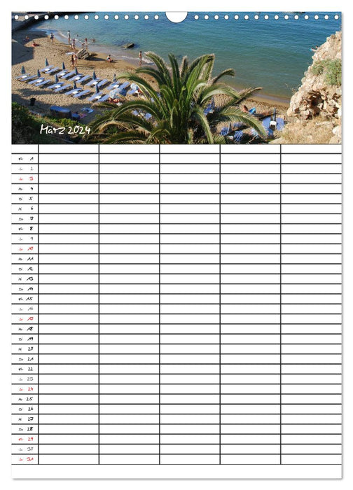 Crete Greece (CALVENDO wall calendar 2024) 