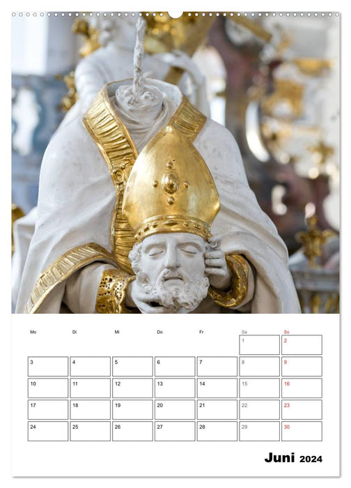 Quatorze Saints (Calvendo Premium Wall Calendar 2024) 
