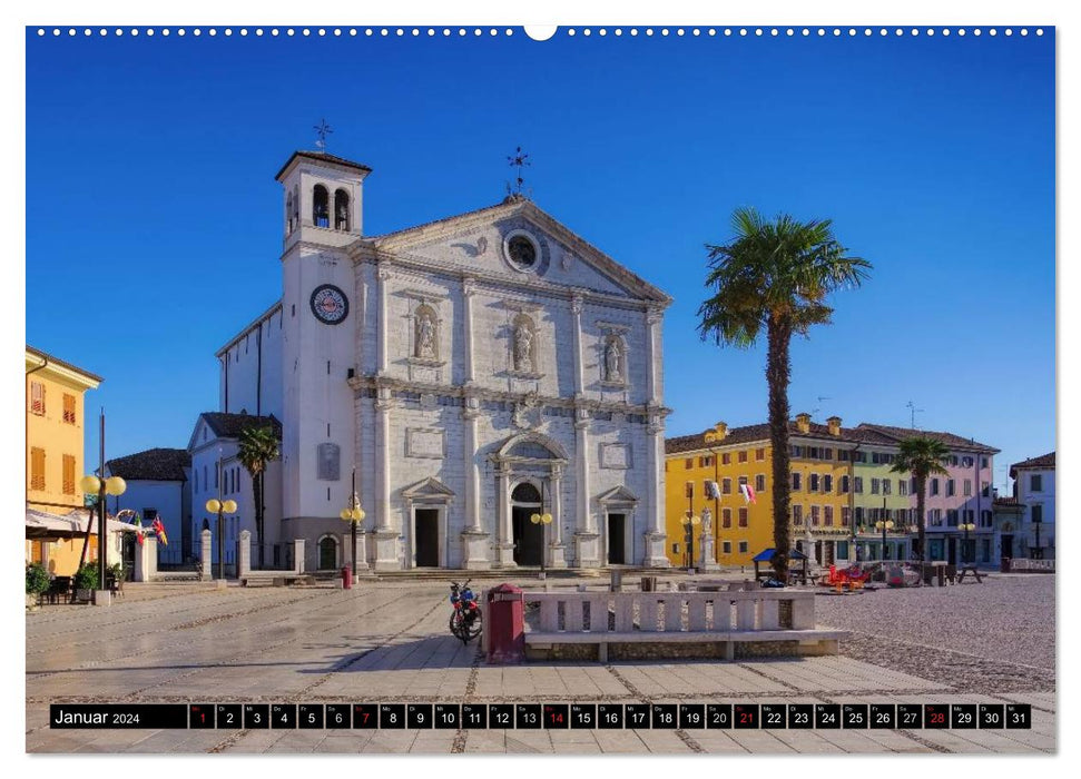 Friuli-Venezia Giulia - between the Alps and the Adriatic (CALVENDO wall calendar 2024) 