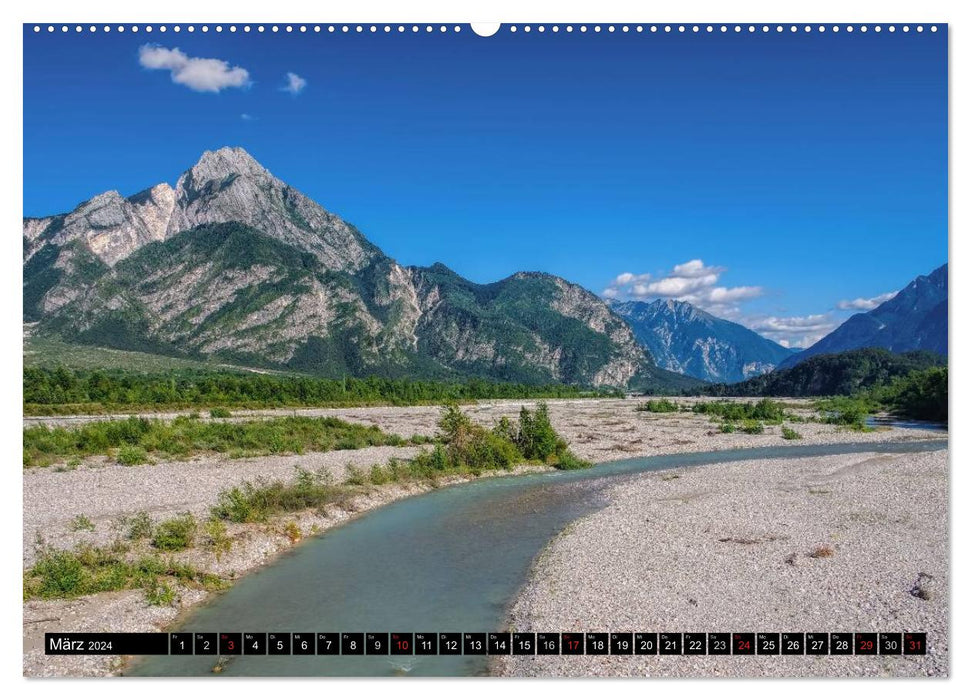 Friuli-Venezia Giulia - between the Alps and the Adriatic (CALVENDO wall calendar 2024) 