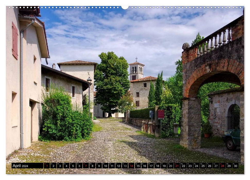 Friuli-Venezia Giulia - between the Alps and the Adriatic (CALVENDO wall calendar 2024) 