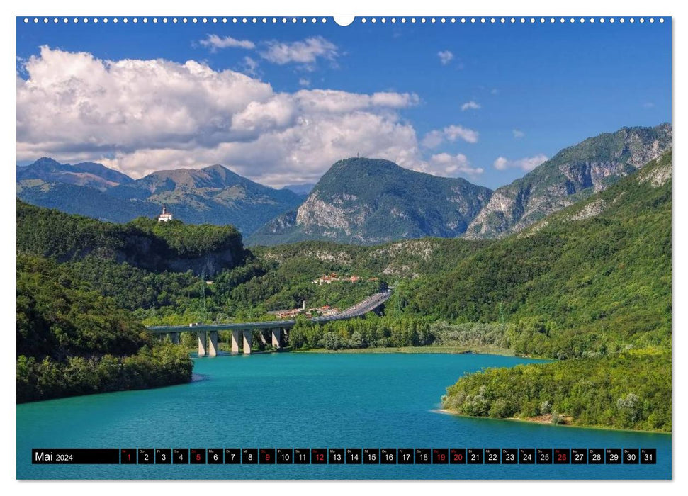 Friaul-Julisch Venetien - zwischen Alpen und Adria (CALVENDO Wandkalender 2024)