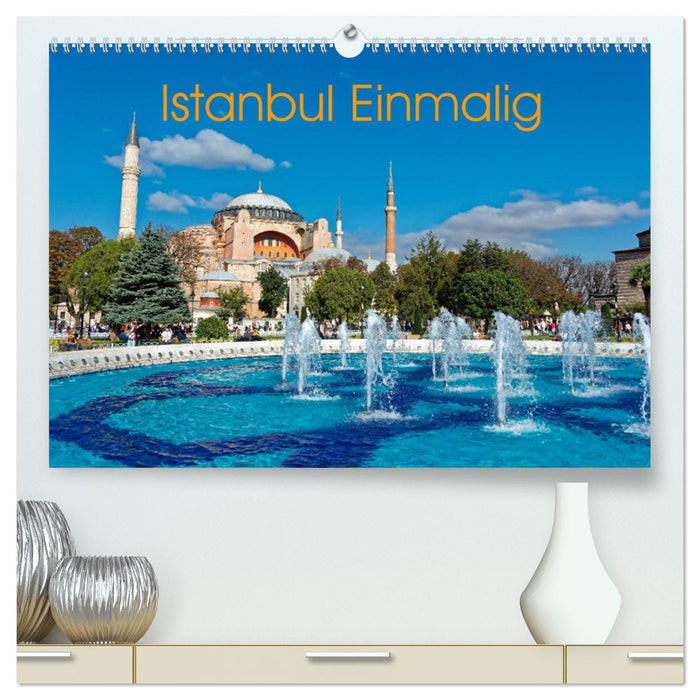 Istanbul Einmalig (CALVENDO Premium Wandkalender 2024)
