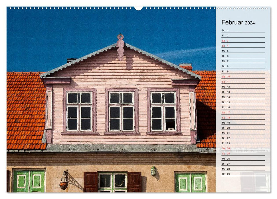 Lithuania - forays through the young Baltic Sea republic (CALVENDO wall calendar 2024) 